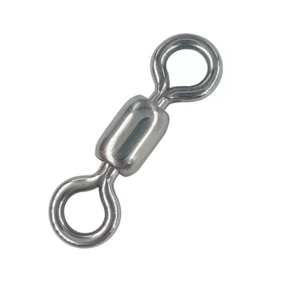20-1000 pçs 304 aço inoxidável guindaste de pesca rolamento barril giratório pesca gira gancho linha conector equipamento de pesca