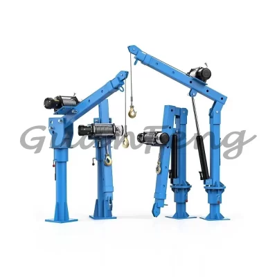 Guindaste montado em caminhão Pequeno grua de elevação Guindaste montado em caminhão