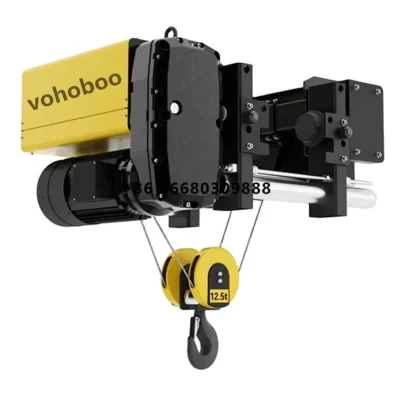 M5 work duty /3.2ton /5T/10T/12.5 ton European Type Single & Double Girder Wire Rope Hoist