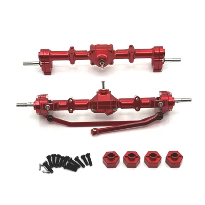Conector de atualização de metal para peças do carro RC, porta dianteira e traseira, montagem da ponte para o modelo MN, 1:12, MN168, 12mm