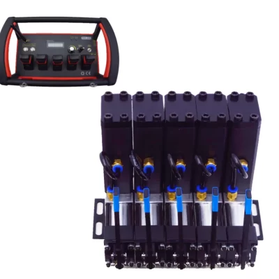 Guindaste de motor 5 TTS com controle remoto sem fio, guindastes de caminhão de rádio