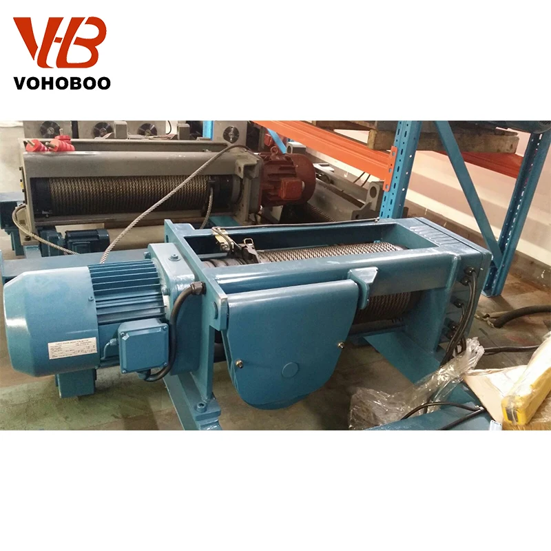 Foot mounted type wire rope hoist 5T 6M - Image 2