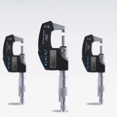 0-25-50-75-100mm ip65 nível de proteção digital fora micrômetro eletrônico calibre 0.001mm ferramentas de medição precisas