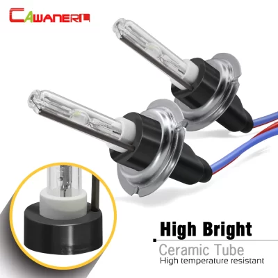 Cawanerl 55w carro hid xenon lâmpada ac 4300k 6000k 8000k 12v para auto farol luz de nevoeiro h1 h3 h7 h8 h9 h11 9005 hb3 9006 hb4
