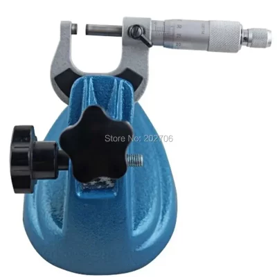 Suporte do micrômetro usado para 0-25mm 25-50mm 50-75mm 75-100mm fora do calibre do micrômetro ferramentas de medição duráveis