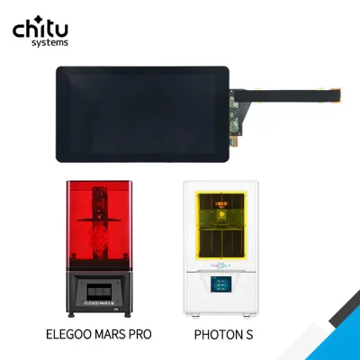 Tela LCD ELEGOO Mars Pro/Photon S LS055R1SX04 1440 × 2560 5.5 2k LCD SX04 com protetor de vidro