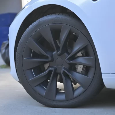 4 pçs 19-Polegada capa de roda para tesla modelo 3 highland 2024 hub caps desempenho substituição tampa da roda aro completo capa acessórios