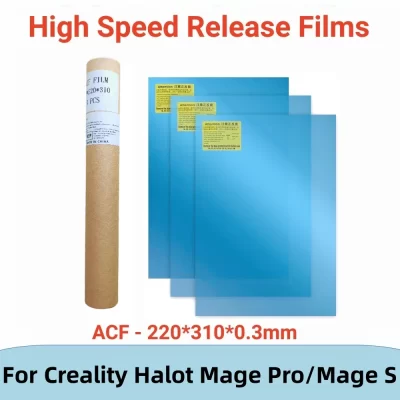 3 Pcs Filmes ACF Alta Velocidade 10 Polegadas Creality HALOT MAGE Pro MAGE S 310x220x0.3mm Peças Impressora 3D Resina LCD