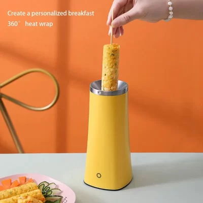 Mini caldeira elétrica para ovos, copo automático para café da manhã, omelete, multifuncional, portátil, fogão elétrico para ovos