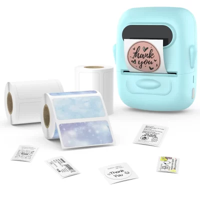 Fabricantes de etiquetas térmicas P50 sem tinta Mini máquina portátil de fazer etiquetas Marklife impressora sem fio