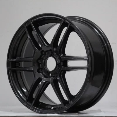 Tamanho completo cromo preto mf jdm 15 16 Polegada 4/5/8*114.3/100/108/105/110/112 jantes de carro de passageiros para weds sport sa.60m flrocky