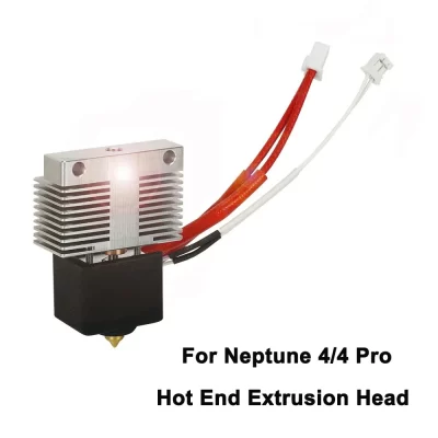 Kit hotend para elegoo netuno 4 com cartucho aquecedor 24v termistor bloco de aquecimento cabeça extrusora para elegoo netune4 pro