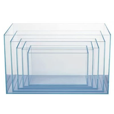 Tamanho diferente Ultra-Clear Glass Fish Tank Set