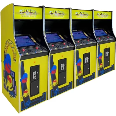 Máquina de videogame retrô com moedas Arcade, Factory 2024 Gabinete, 6000 em 1, Suporte