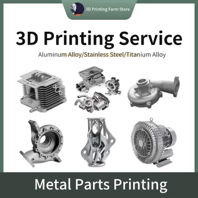 Serviço de impressão 3D SLM personalizado aço inoxidável 316L liga de alumínio AlSi10Mg titânio fabricante de liga de grau industrialTC4