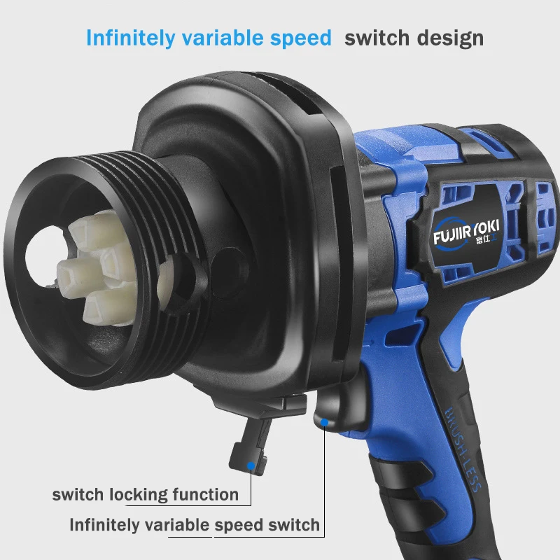 Bomba de transferência de combustível portátil, 21v, bateria de lítio inserida, bomba de barril, 3200w, querosene diesel, bomba de óleo elétrica, dispensador de combustível - Image 3