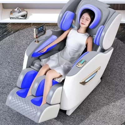 Pequena cadeira de massagem automática, cadeira de massagem multifuncional, corpo inteiro, sofá cápsula espacial de luxo, doméstico, C670