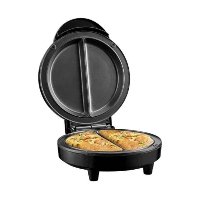 Máquina elétrica multifuncional de sanduíche de crepes, aquecimento dupla face, pizza e omelete, máquina de fritar, placas de waffle para café da manhã