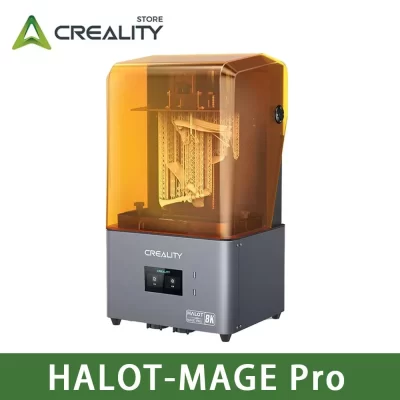 Creality HALOT MAGE Pro Resina 8K Impressora 3D com Bomba de Resina Inteligente Tela Monocromática de 10,3 “170 mm/h Velocidade de Impressão CL 103 Impressoras