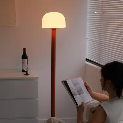 Luz LED suave do chão ao teto, sala de estar e quarto, estudo e quarto, estilo europeu e americano, ao lado do sofá
