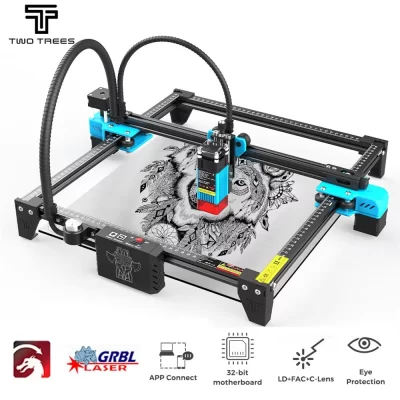 Twotrees TTS-55 40w gravador a laser com app wifi controle offline máquina de gravação a laser máquina de corte a laser