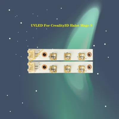 Crealidade halot mage s/mage pro 8k 14k levou lâmpada uv, chip de luz ultravioleta, impressora 3d fotocuring