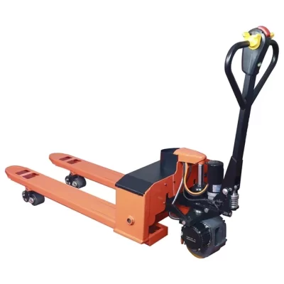 Carrinho de mão elétrico de marca levantador, capacidade de 1,5-2 toneladas, caminhão de paletes hidráulico completo, descarga de motor DC, construção, varejo, restaurante
