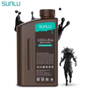 Sunlu 1000g ABS-LIKE baixo ordor superfície lisa 405nm cura de resina uv fácil de moldar impressora fotopolímero de alta precisão sla/dlp/lcd