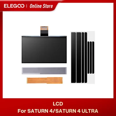 ELEGOO Tela LCD Mono 10 ''12K com Resolução 11520x5120 e Vidro Temperado 9H para Impressora 3D SATURN 4 SATURN 4 ULTRA MSLA
