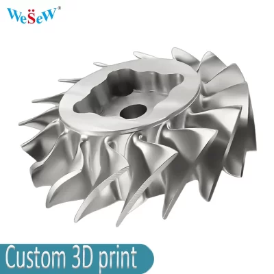 Impressão 3D de metal personalizada SLM SLS Alumínio Aço inoxidável Titânio Prototipagem rápida Soluciones de fabricação avançadas