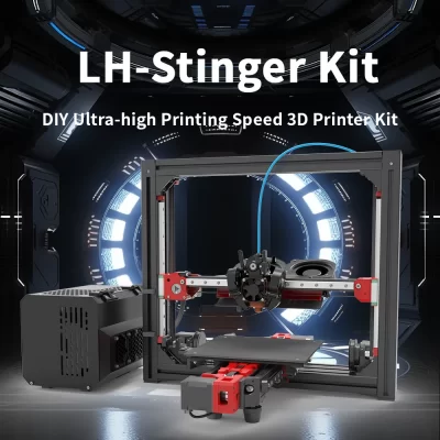 LH Stinger-Impressora 3D atualizada, CNC Sherpa, Mini Dragon Hotend, alto desempenho, velocidade e precisão