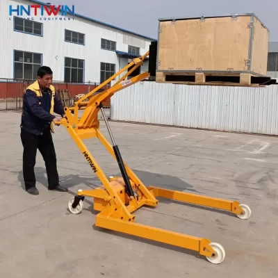 Mini guindaste portátil dobrável, Empilhador de paletes, 500kg, para venda
