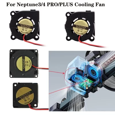 Para elegoo 4015/4010/3010 turbo ventilador para netuno 4-pro/plus/eptune 3 pro/plus 24v ventilador de refrigeração acessórios impressora 3d