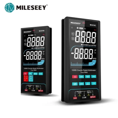 MILESEEY-medidor digital profissional, 9999 contagens, MC619