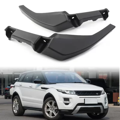1 peça extensão de moldagem esquerda/direita da roda do para-choque dianteiro do carro para land rover range rover evoque 2012 2013 2014 2015 peças externas