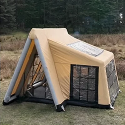 Barraca inflável para o acampamento exterior, barraca impermeável, pavilhão do ar