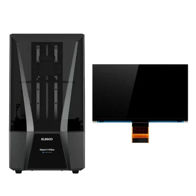 10.1 polegada 12K Elegoo Saturn 4/ 4 ultra Saturn 3/ 3 ultra Monocromático Original Tela LCD Substituição Peça de Impressora 3D
