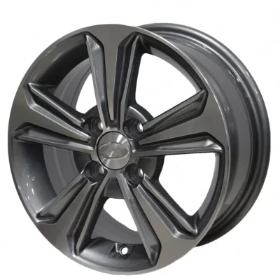 Para hyundai china atacado 14 15 16 Polegada jantes de liga do carro passageiro para i10 acento clique getz solaris verna 4*100