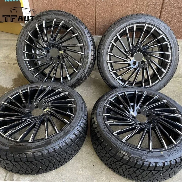 16 19 polegadas vintage liga de alumínio mag forjado carro de corrida roda cromada monobloco ouro vermelho rodas de aro - Image 3