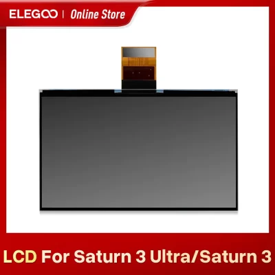 Tela LCD ELEGOO para impressora 3D SATURN 3 ULTRA 12K/SATURN 3 LCD 10 ''12K Mono com resolução 11520x5120 e vidro temperado 9H