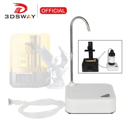 Filtro de filtragem reclinável elétrico de resina de cura por luz carregado por USB para impressora 3D ANYCUBIC ELEGOO CREALITY UV Resina SLA DLP LCD