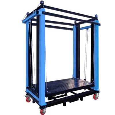 Andamio de elevação elétrico dobrável móvel plataforma de elevação automática local de fábrica