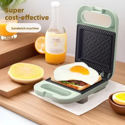 Máquina automática de café da manhã caseira Yamamoto Grill Deep Dish Sandwich Maker Waffle Iron Presente perfeito para compras em grupo