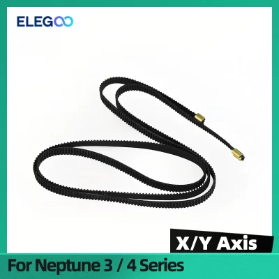 Correia para elegoo netuno 4 plus correia dentada para netuno 3 plus peças de impressora 3d netuno 4 max cintos netuno 4 pro correia dentada
