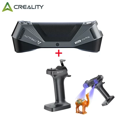 Creality raptor pro scanner 3d com ponte de digitalização 22 + 7 linha laser azul/nin alta precisão velocidade anti-shake rastreamento 24bit cor sca