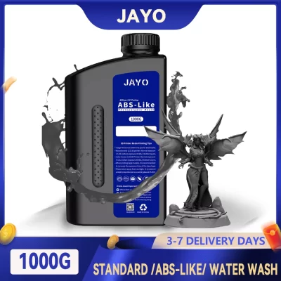 Jayo padrão/como abs/resina de impressora 3d de lavagem de água 395 a 405nm cura uv impressão 3d resina de fotopolímero líquido