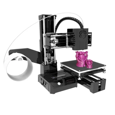 Mini impressora 3d tamanho de impressão 100x100mm brinquedos e modelos impressão para crianças designers de presentes e diy kit impressora 3d máquina fdm