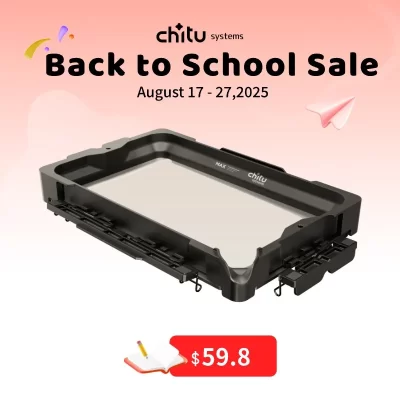 Chitu Systems Hoopat X3/X4/X5 Cúpula de resina de liberação rápida para Saturn 3 /3 ultra 4 /4 ultra Anycubic M5s para acessórios de impressora 3D