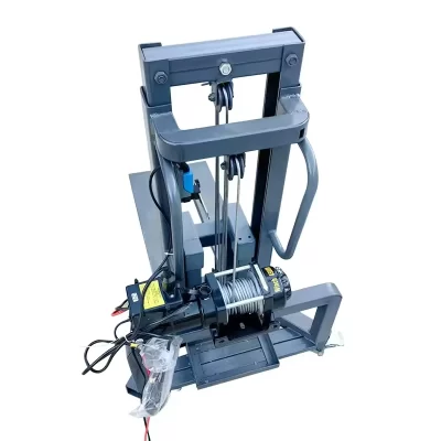 Empilhador de empilhadeira de bateria portátil Empilhadeira pequena 300kg Empilhadeira elétrica de paletes