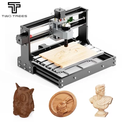 Twotrees roteador cnc ttc3018 pro máquina de gravação cnc para metal acrílico pcb fresadora gravador a laser controle grbl